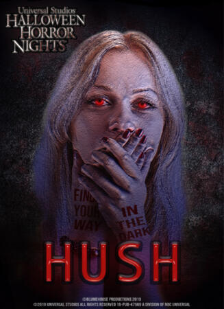 Hush Halloween Poster